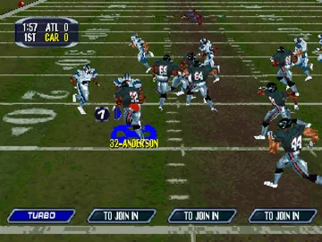 NFL Blitz 2001 (US) screen shot game playing